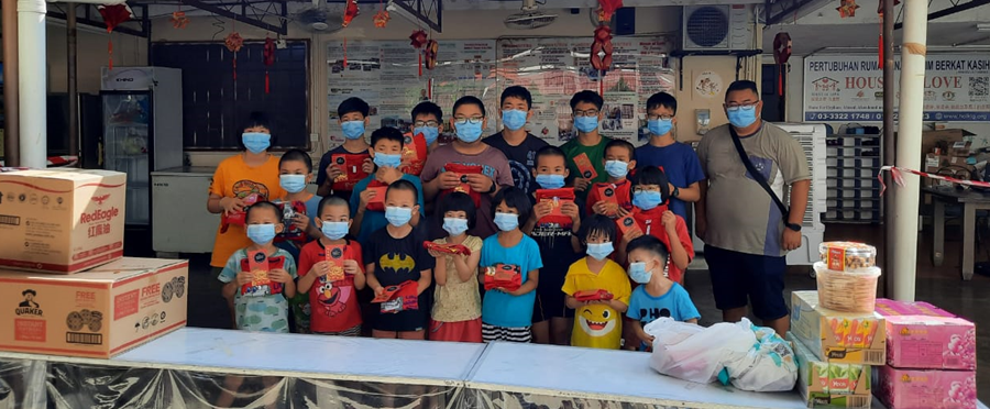 Meaningful Chinese New Year Celebration: Exy Intellectual Property Sdn Bhd Approaches Orphanage in Celebrating Chinese New Year