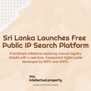 π±π° Sri Lanka IP Update: NIPO & WIPO launch public online search portal! πβ‘ π±π° Sri Lanka IP Update: NIPO & WIPO launch public online search portal! πβ‘